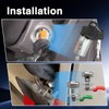 KPALAG Door Lock Cylinders & Ignition Switch with Keys Compatible
