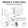 4 Pcs Ear Piercing Kit - Self Disposable Ear Piercing