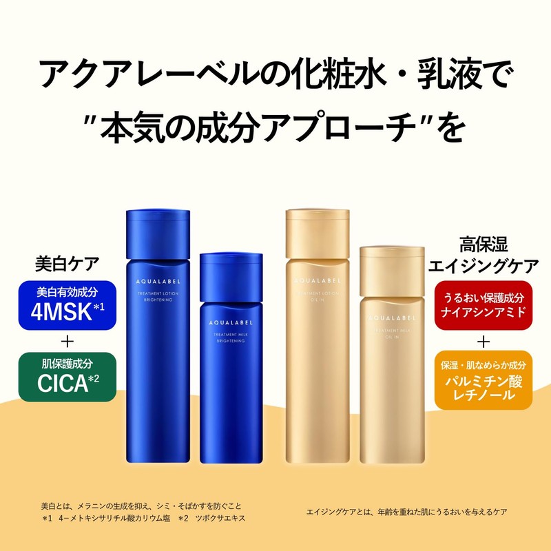 Aqua Label Treatment Milk (Oil In), Moist Released February 24,