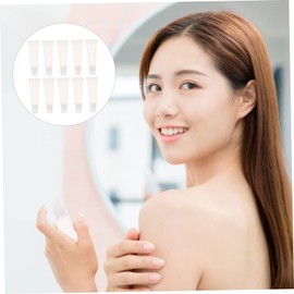 WOONEKY 10pcs Refillable Lip Gloss Tubes Transparent Lip Glaze Containers for Travel Small Makeup Holder Convenient Portable Design Squeeze Bottles for Daily Use