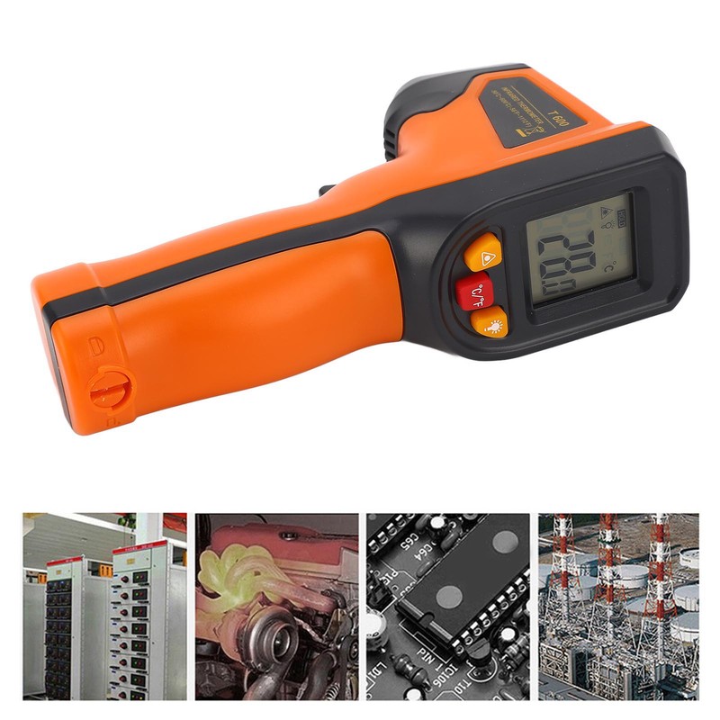 LCD HD Temperature Gun High Accuracy Infrared Thermometer Gun for