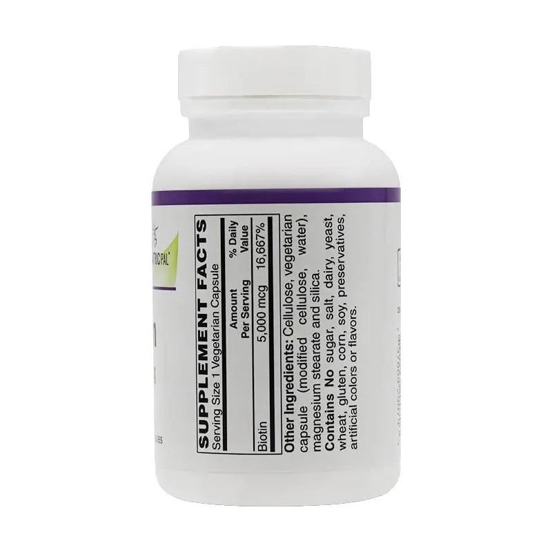 Bariatricpal Biotina 5000 Mcg Cápsulas 120 Fácil Ingesta