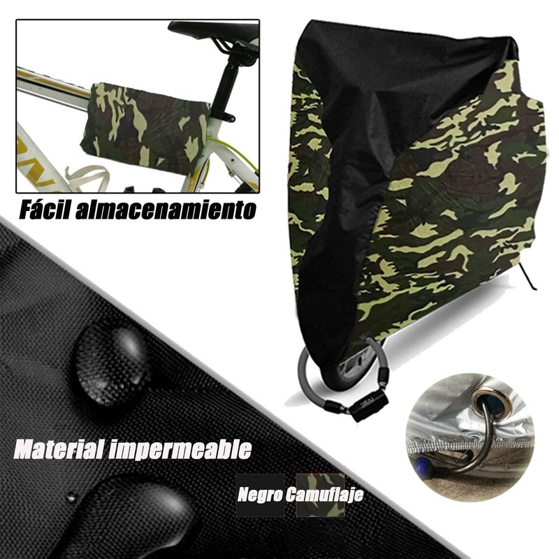 Funda de Bicicleta, Funda para Bicicleta Impermeable, Prueba de Polvo