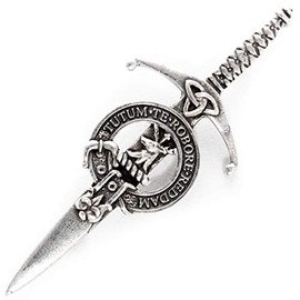 USA Kilts Crawford Scottish Clan Crest Kilt Pin Made in Scotland