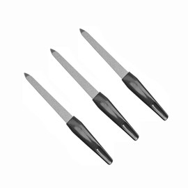 Nail File Metal, Nail Pocket File with Long Handle, Accessories, Manicure and Pedicure, Wear-Resistant, Washable, 14.8 cm