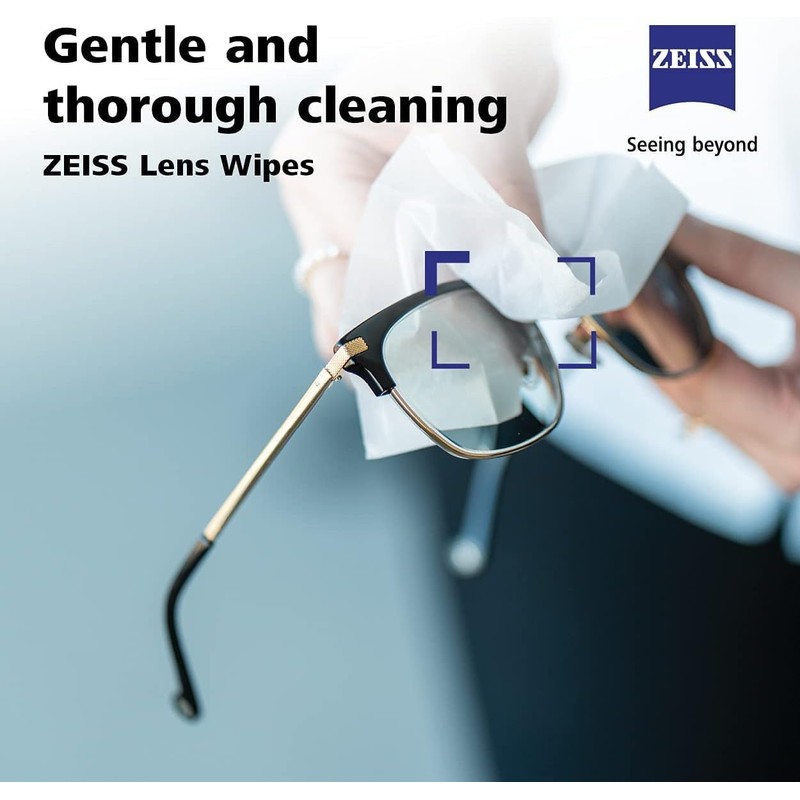 ZEISS Lens Wipes Pack of 250 Individuly Wrapped Wipes