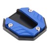Motorcycle Kickstand Plate, Universal Motorcycle Aluminium Alloy Side Stand Extension