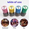 4 Pack Martini Stamp,4 Colors Premium Plastic Self Inking Rubber