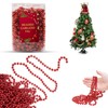 Christmas Bead Chain 10M, Luxury Plastic Garland, Xmas Tree Hanging