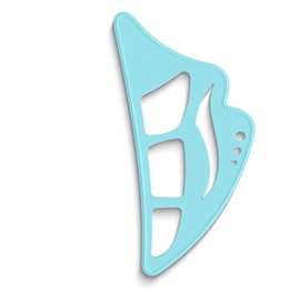 LeeneenEyetour Eyeshadow Tool,5 in 1 New Eyeshadow Assistant Aid Guide Stencils Tool,Professional & Quick Eye Makeup Tool for Women,Beginners (blue)