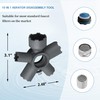 ORTVS 10-in-1 Faucet Aerator Removal Tool for Delta Moen, Threaded