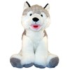 Cuddly Soft 16 inch Stuffed Husky...We Stuff 'em...You Love 'em!