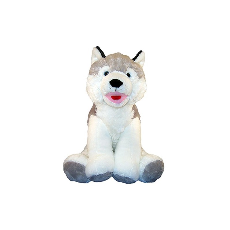 Cuddly Soft 16 inch Stuffed Husky...We Stuff 'em...You Love 'em!