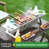 Small Barbecue Grill Outdoor Stainless Steel Grill Charcoal BBQ Grill