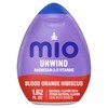 Mio mio Unwind Blood Orange Hibiscus Liquid Water Enhancer with