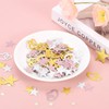 MECCANIXITY 200Pcs Star Confetti Glitter Confetti Table Confetti Decor for