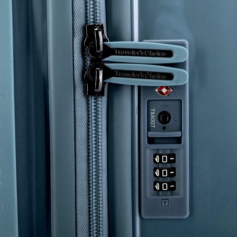 Traveler's Choice Ultimax II 26" Medium Trunk Spinner Luggage, Tie