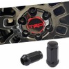 DCVAMOUS 24 PC 14x1.5 Lug Nuts Black 19mm Hex Compatible