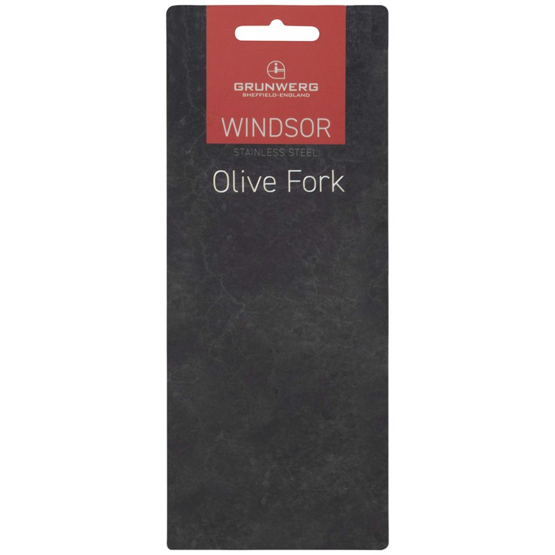 Grunwerg OFWDR/C Olive Fork, Stainless Steel