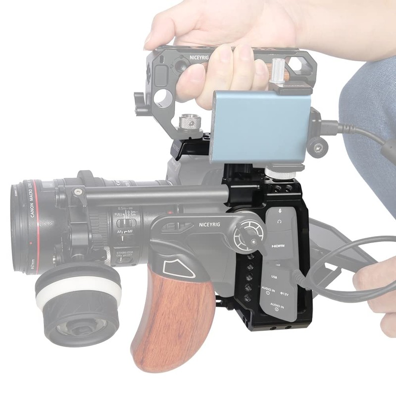 NICEYRIG Half Cage Kit for BMPCC 6K G2/Pro Blackmagic Pocket