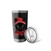 Meowy Black Cat Ugly Christmas Sweater Stainless Steel Insulated Tumbler