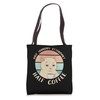 Half Laundry Attendant Half Coffee Cat Tote Bag