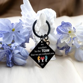 Boss Lady Gifts for Women Men Employee Appreciation Gift Team Gifts Keychains Best Boss Gift for Manager Supervisor Mentor Team Leader Boss's Day Birthday Christmas Office Retirement Present Keyring