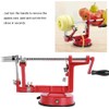 Pelador Manual de Acero Inoxidable Multifunción, Rojo