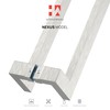 HYDROWARE Modern Contemporary Long Stainless Steel Push Pull Door Handle