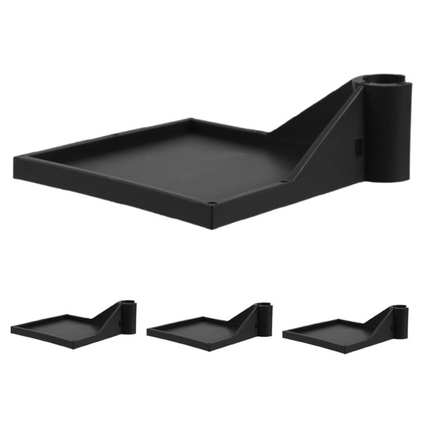 Kisangel 4pcs Grow Tent Corner Shelf Plastic Heavy Duty Grow