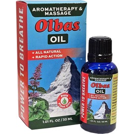 Olbas Massage and Aromatherapy Oil, 1.01 Fl Oz,Body Massage Oil, Swiss Herbal Remedies with Pure Essential Massage Oils for Muscle Relaxing and Soothing Comfort for Pain Relief.