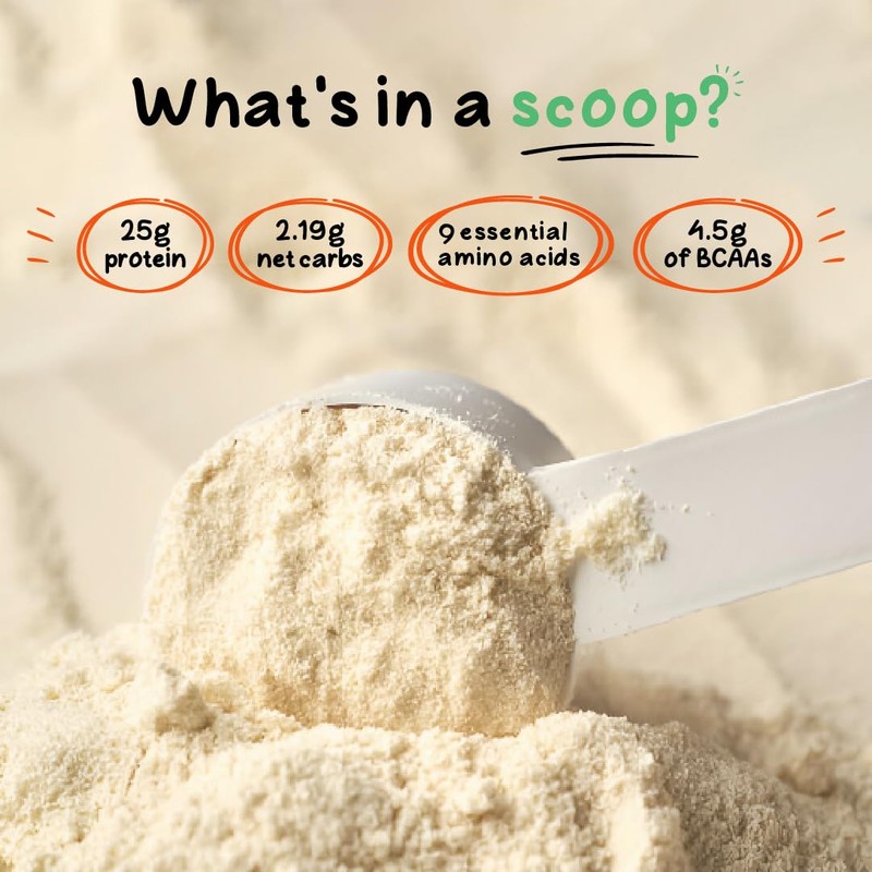 BE ODD Vegan Protein Powder (1kg, Unflavored)