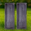 BETONEX Big DIY Precast Concrete Molds 2 pcs Wooden Pavers