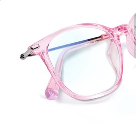 VISOONE Anti Slip TR90 Blue Light Blocking Glasses Size M Eyewear Frame with Anti Glare Eye Protection for Women GaeL