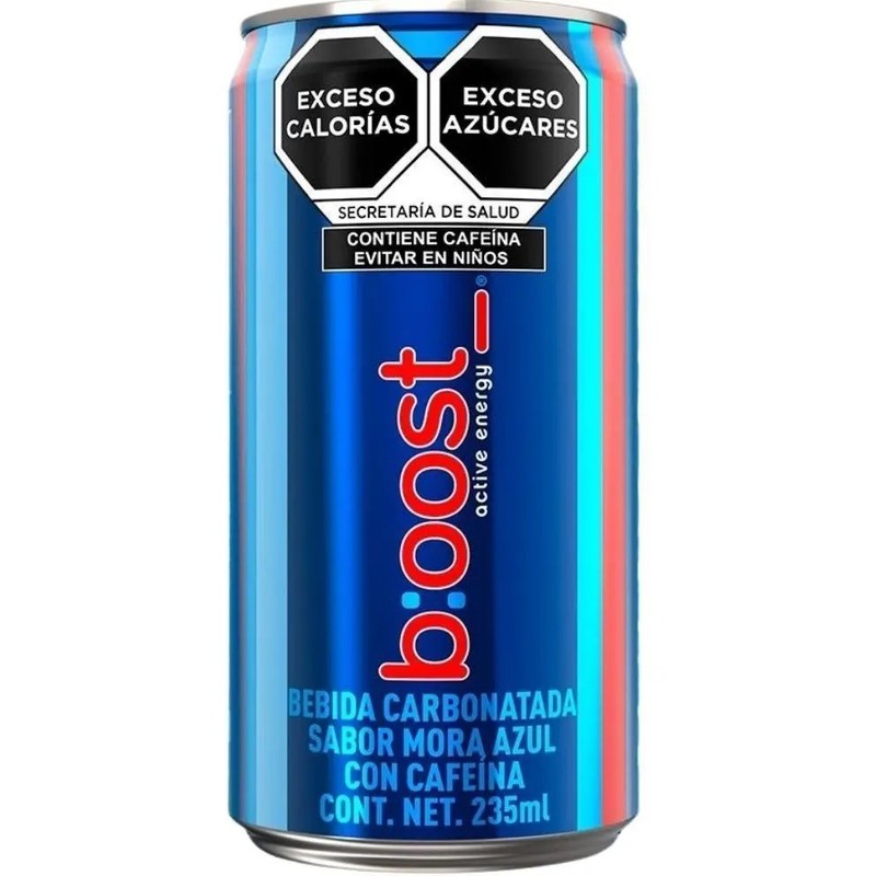 Bebida Energetica Boost Energy mora azul 235ml
