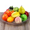 ULTNICE Artificial Fruit Decorations Lifelike Artificial Mango Plastic Fruit Fake