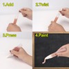Large Paint Empty Markers 5 Pack, 15mm Jumbo Tips, Clear