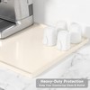 Rnivvi Silicone Coffee Mat, 16" x 24" Waterproof Raised Edge