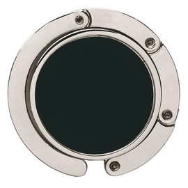 eBuyGB Folding Purse Hook Portable Handbag Hanger, Black