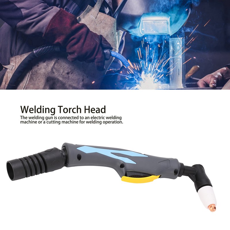 Welding Torch Head ABS Curved Handle Metal Cutting Gun Tool