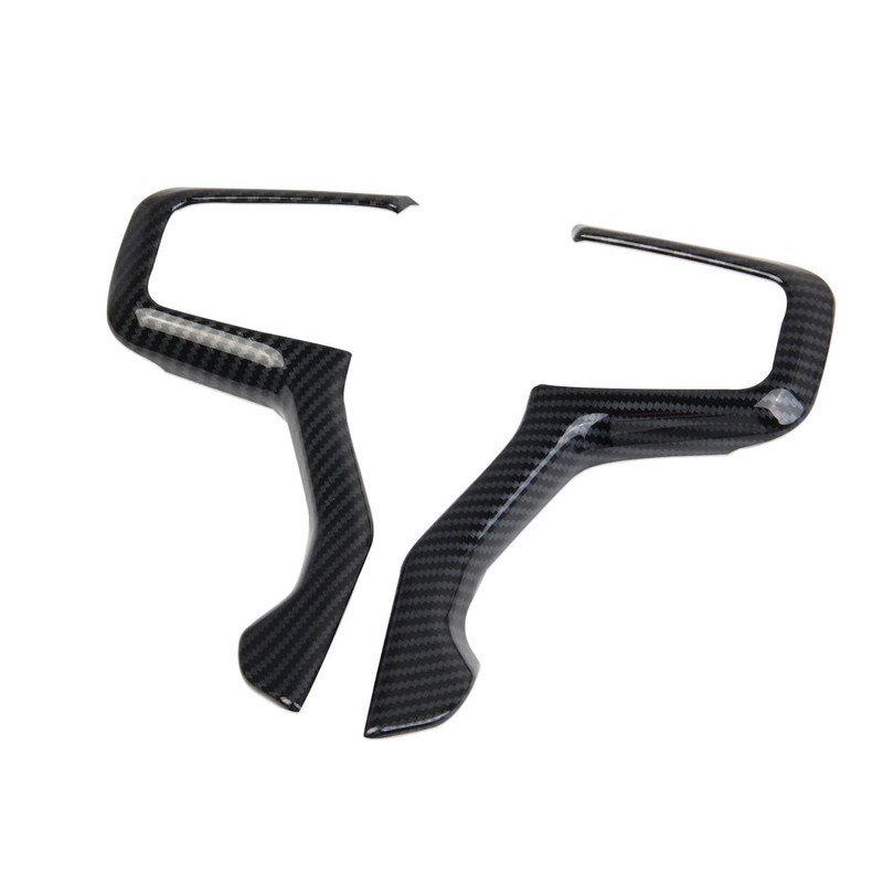 Fewshaw Carbon Fiber Steering Wheel Cover Molding Trims Accessoriess for