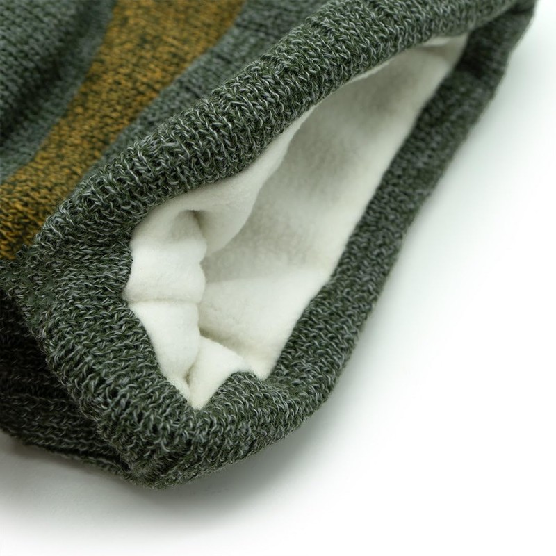 The Indian Face IF-A06-23M03C03-UN Gorros Peak Verde/Marrón, Unisex, One Size