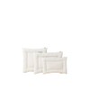 VERTBAUDET Organic Cotton Flat Pillow, Organic Collection, White, 50 x