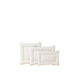 VERTBAUDET Organic Cotton Flat Pillow, Organic Collection, White, 50 x 70 cm