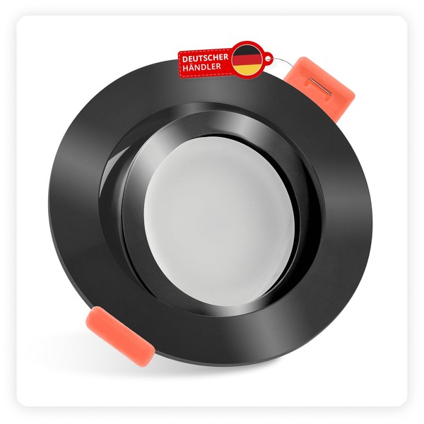 luxvenum LED Recessed Spotlight, 230 V, 7 W, 1 x