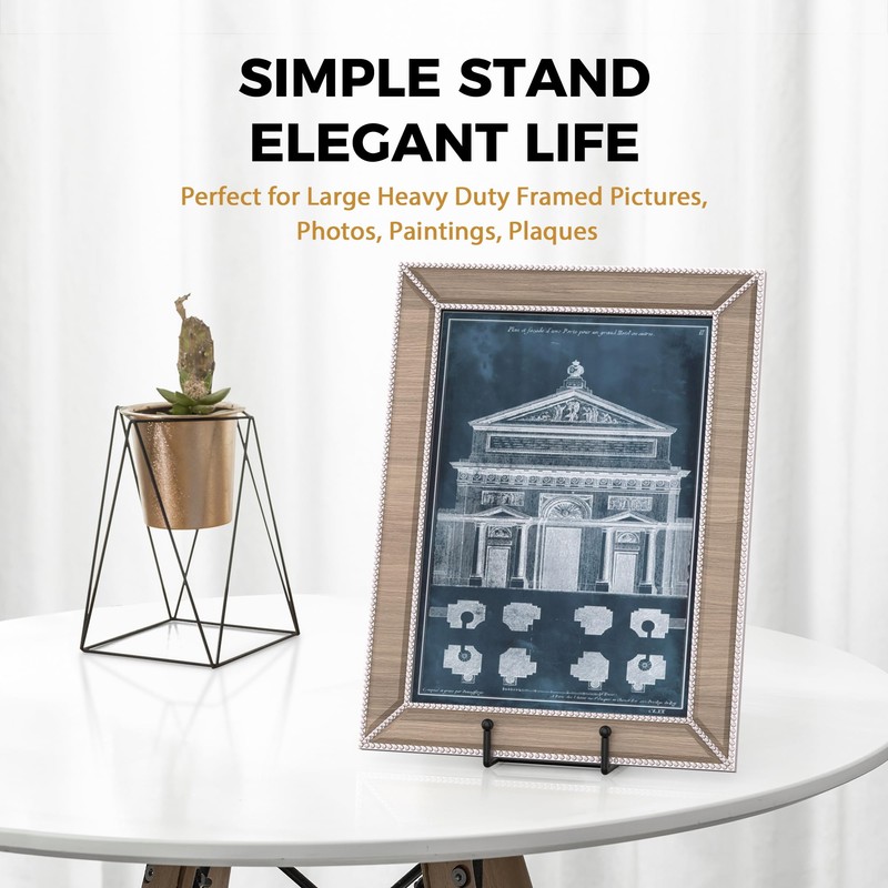 TR-LIFE 16 Inch Heavy Duty Plate Stand (2 Pack) -