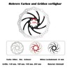 Yongness Bicycle Disc Brake Discs, Pack of 2 with 12