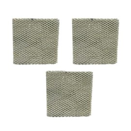 GULUANT 3 Pack Replacement Whole House Humidifier Pad for Honeywell HC26P HE220A HE220B HE225A HE225B Models (9 1/2" Length x 9 3/8" Width x 1 7/8" Thickness)