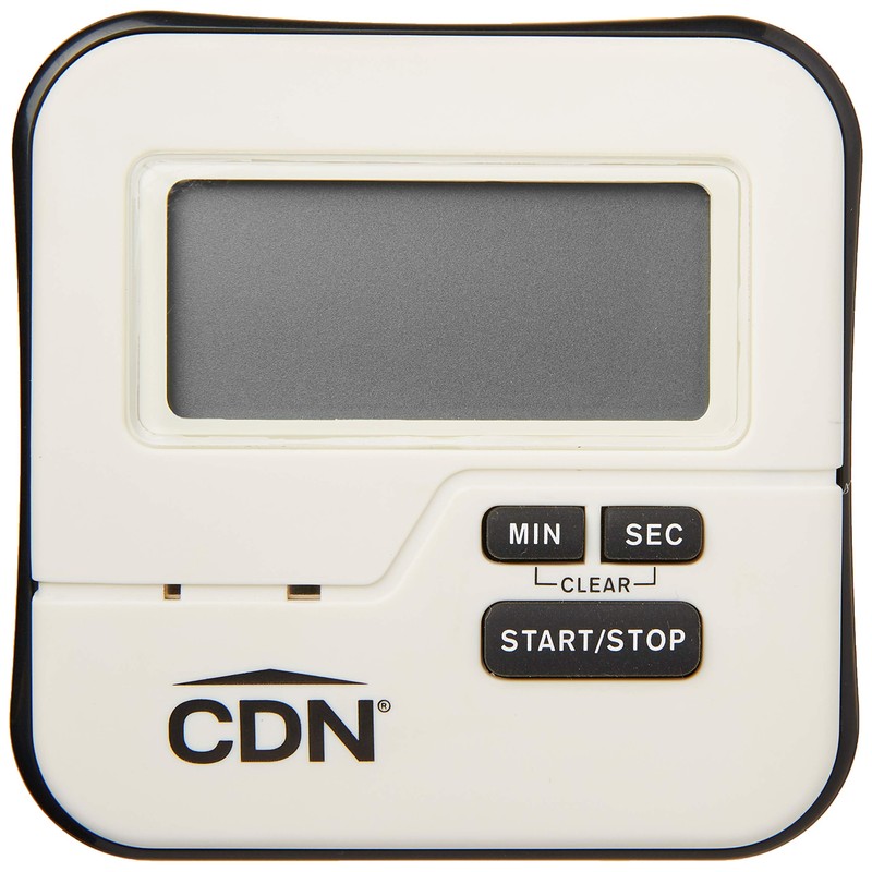 CDN Waterproof Kitchen Timer | Big Digital Display | 90-Second