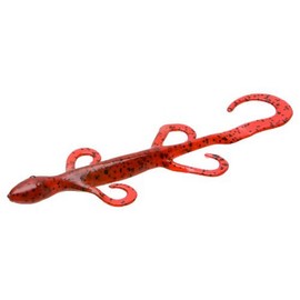 Zoom Bait 6-Inch Lizard Bait-Pack of 9 (Cherry Seed)